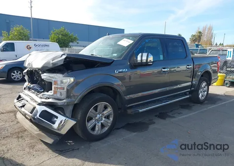 2018 Ford F-150 Lariat from USA, damaged, VIN 1FTEW1CGXJKD90288
